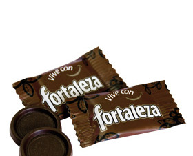 Chocolates de Cortesía.Chocolatina Fortaleza 56% Cacao