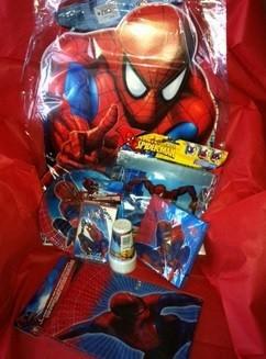 Pack cumple Spiderman. Packs para cumpleaños infantiles