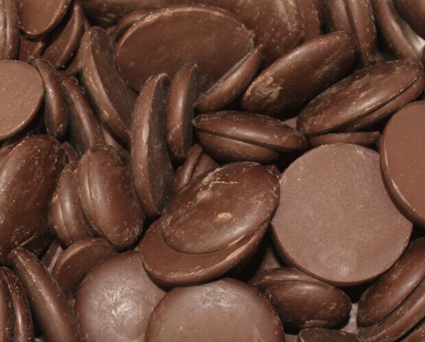Coberturas de chocolate . Cobertura vegetal especial con 20% de cacao