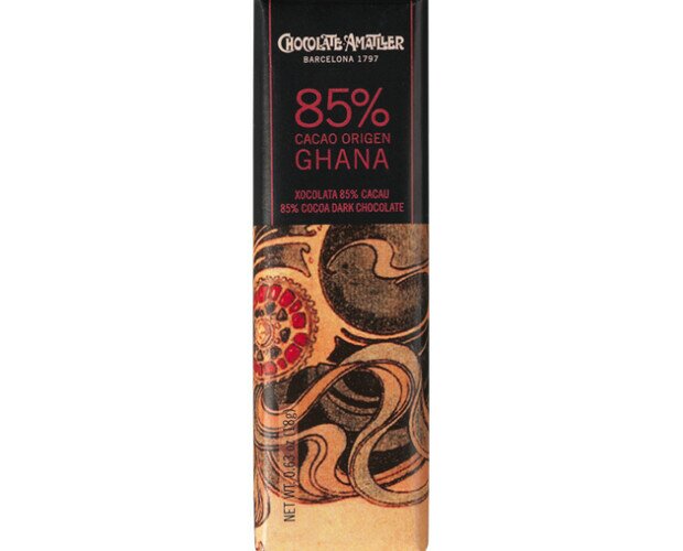 Chocolate 85% Cacao Ghana. Para los amantes de los sabores naturales de los cacaos de origen único