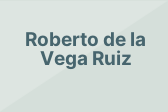 Roberto de la Vega Ruiz