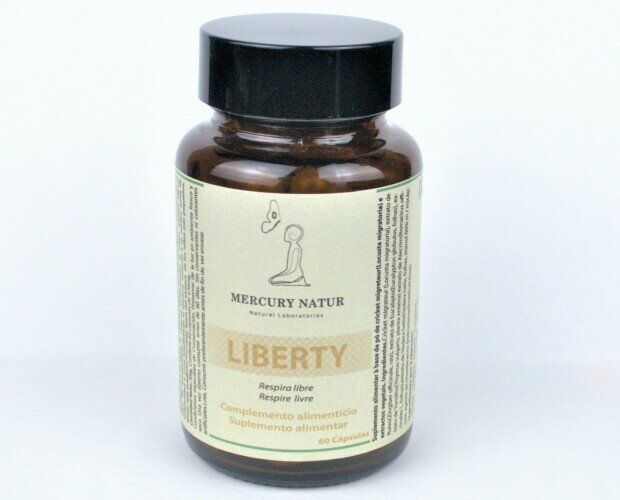Liberty 60 cápsulas. Liberty es un broncodilatador natural que te ayuda cuando más lo necesitas