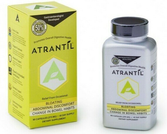 Atrantil. Antibiótico natural contra bacterias