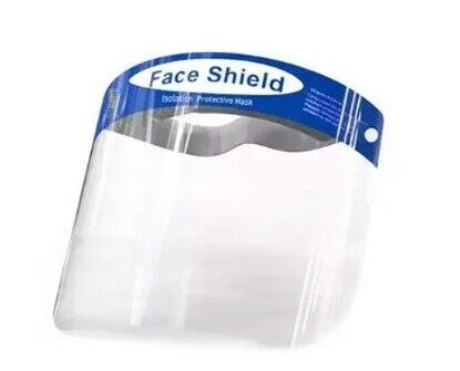 Pantalla facial. Distribuimos variedad de equipos de protección