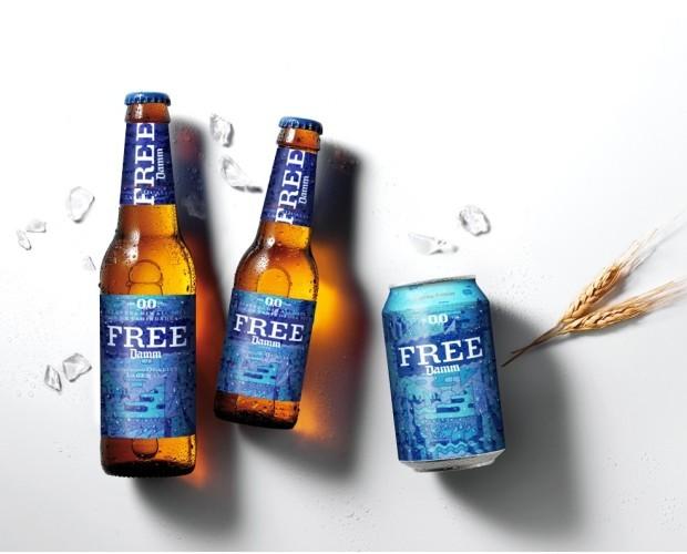 Free Damm. Cerveza sin alcohol