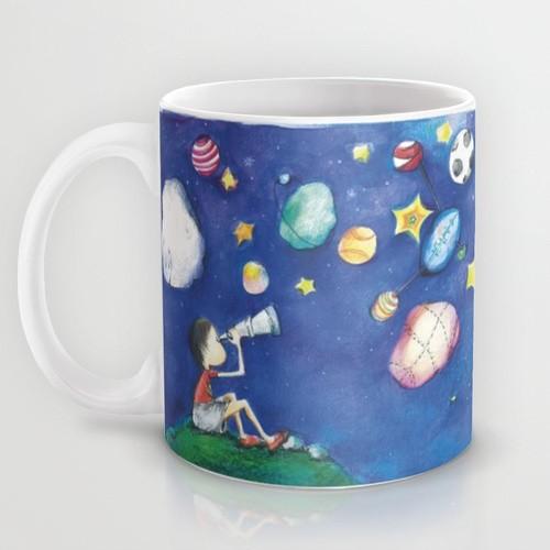 Astros taza original. Taza original para niños by Lol Malone