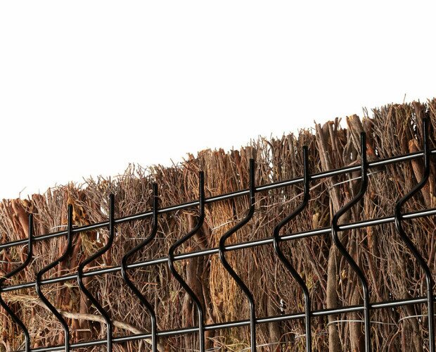 Brezo Natural. Rollo de brezo natural de alta calidad 3m largo y varias alturas.
