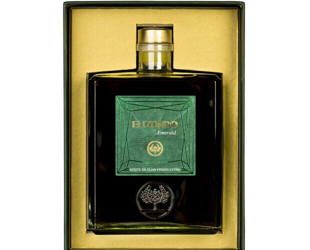 Elizondo Emerald- Limited Edition. Aceite de oliva virgen extra de recolección temprana - 1er. día de cosecha.