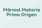 Mármol Materia Prima Origen