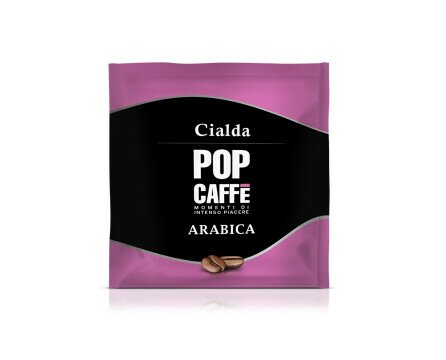 Cápsula Pop Caffè. Compuestas por granos de café Arábica para máquinas Cialda |CIALDA ESE 44 MM |