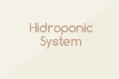 Hidroponic System