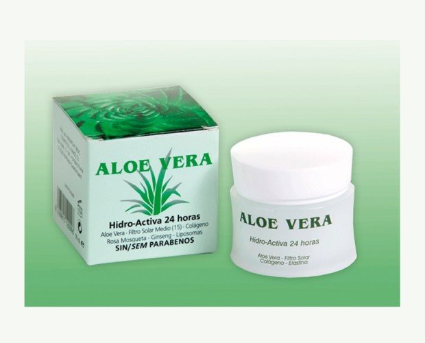 Crema Aloe Vera. Devuelve la elasticidad y luminosidad perdida