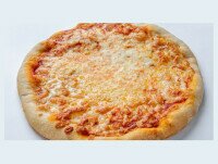 Pizzas Congeladas. Pizza elaborada con aceite de oliva, mozzarella 100% y salsa de tomate
