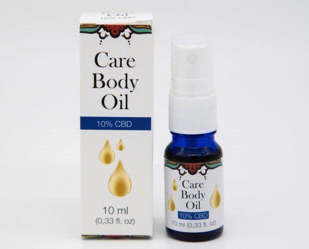 Care Body Oil 10%. Cultivamos nuestras plantas sin pesticidas ni herbicidas, sin derivados del petroleo