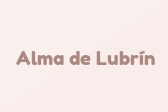 Alma de Lubrín