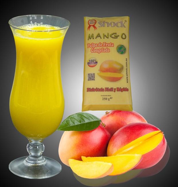 Pulpa de Mango. Envase 250gr