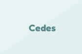 Cedes