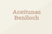 Aceitunas Benlloch