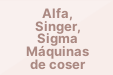Alfa, Singer, Sigma Máquinas de coser