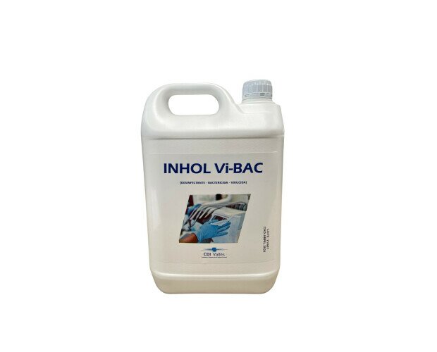 INHOL Vi-BAC. Desinfectante viricida de superficies con base alcohol.