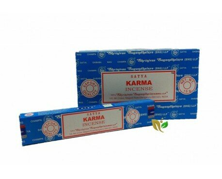 Karma. El original y mejor Satya Sai Baba Nag Champa de la fábrica Shrinivas Sugandhalaya