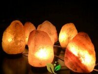 Lámparas de Mesa. Elaboradas a partir de rocas naturales