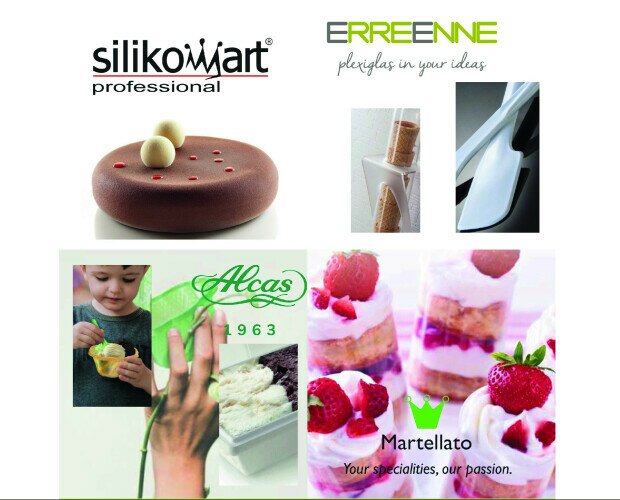 Accesorios. Amplia gama de expositores y accesorios profesionales para heladerías y pastelerías