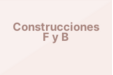 Construcciones F y B