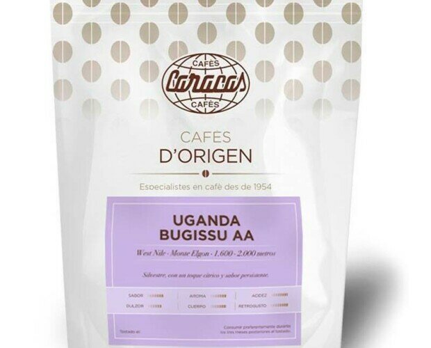 Café de Uganda. Café de un excelente equilibrio de cuerpo y aroma con una notable acidez refinada