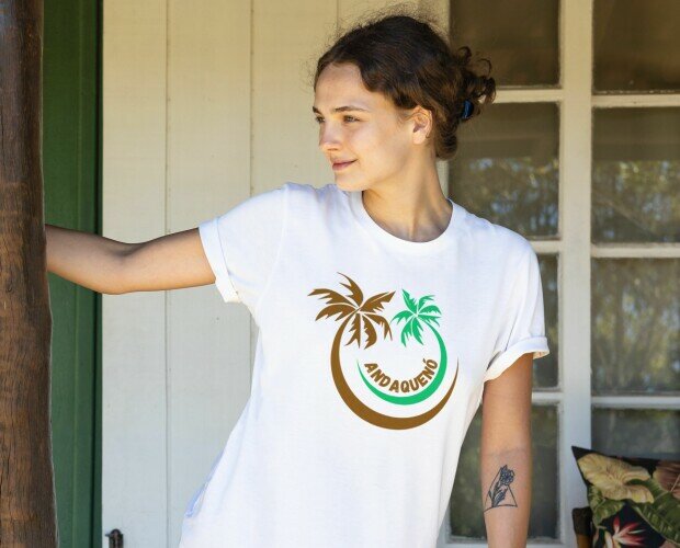 Camisetas chicas. Camisetas chicas realizadas 100% en algodón orgánico