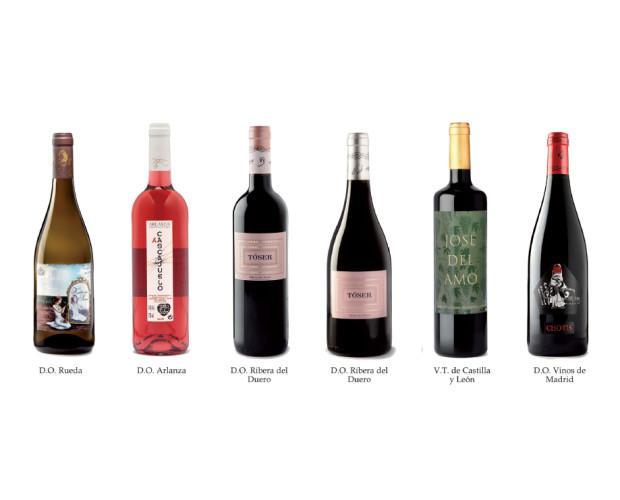 Variedad de vinos. Variedad de vinos con denominación de origen