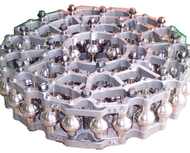 Corona de Duraluminio. Corona y Moldes de Duraluminio para la fabricación de balones de PVC.