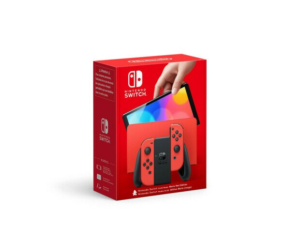 Consola Nintendo switch . Consola Nintendo switch oled roja edición Mario