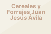 Cereales y Forrajes Juan Jesús Ávila