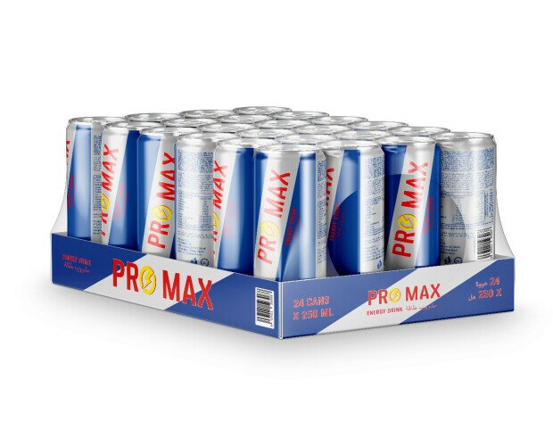 Promax. PROMAX energy drink classic flavour.