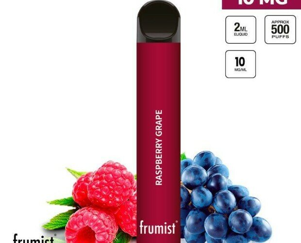 Pod desechable raspberry grape. Una verdadera conjunción de sabores