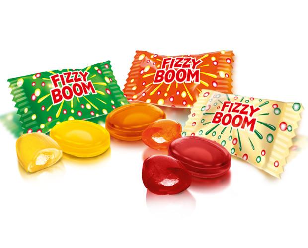 Fizzy-Boom. Caramelos rellenos