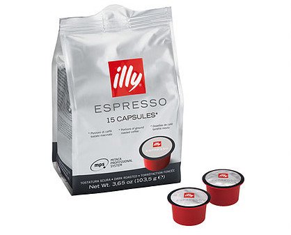 illy - Espresso Tueste Oscuro. Un ligero punto amargo y da vida a un café con un cuerpo consistente