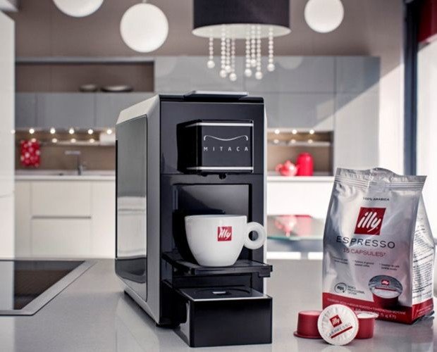 m8 máquina de café. máquina de café en cápsulas illy