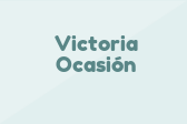 Victoria Ocasión