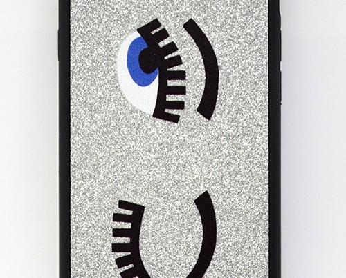 Funda 3D para Iphone 6. Modelo: ojos plata
