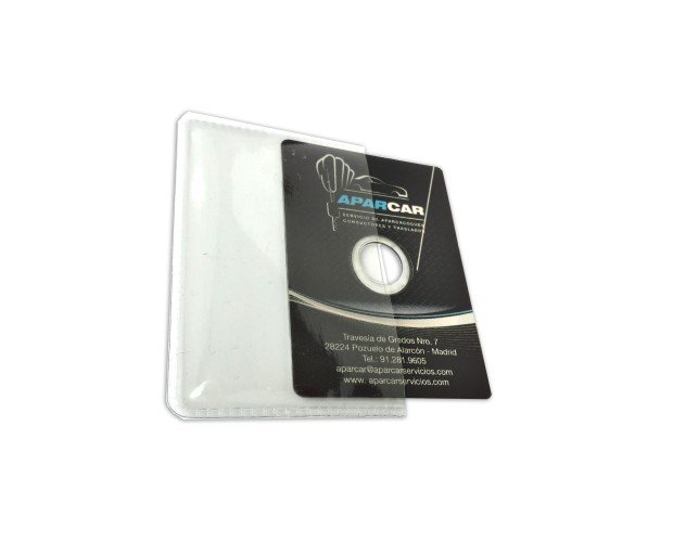 CD Tarjeta. Se emplea como tarjeta de visita,soporte versátil para incluir catálogos