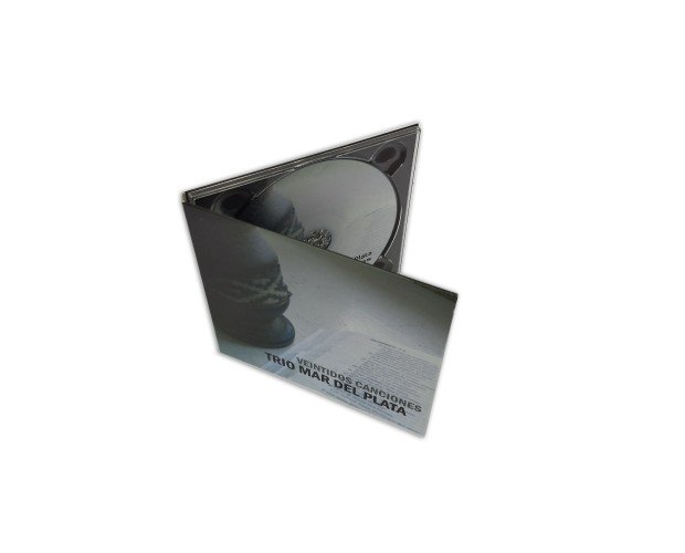 Digipack 2 Cuerpos. Digipack con una bandeja transparente, packaging muy utilizado para grupos musicales