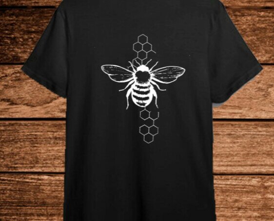Camiseta bee black. Camiseta Ollie Store Bee Black