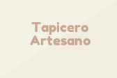 Tapicero Artesano
