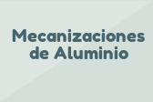 Mecanizaciones de Aluminio