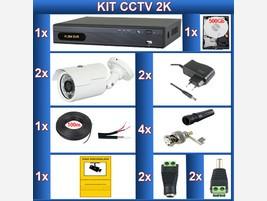 Videovigilancia. Kit de CCTV