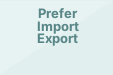 Prefer Import Export