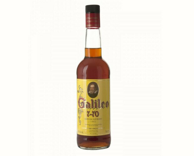 Galileo 7-70. Bebida espirituosa de baja graduación, elaborada especialmente para la cocina