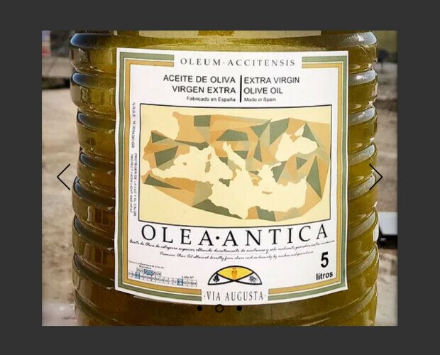 Aceite de Oliva Ecológico 5L. Nuestra presentación en pet de 5 litros